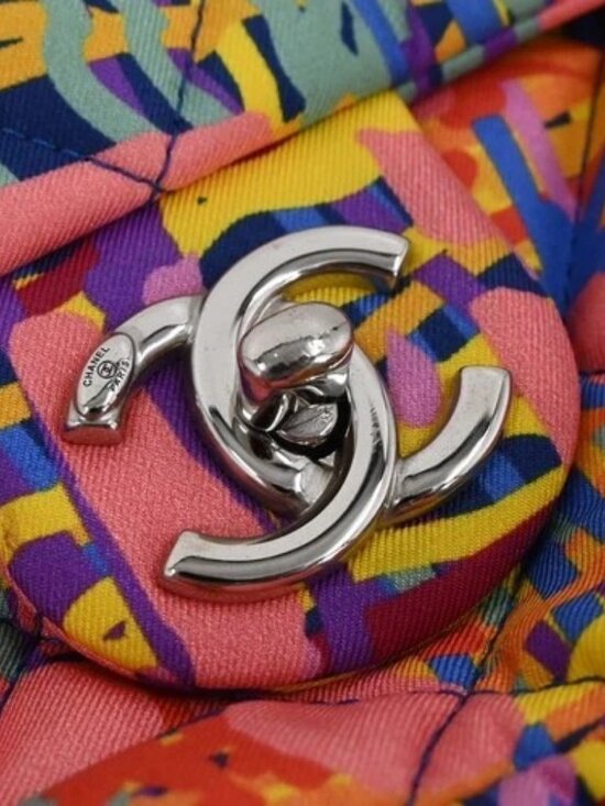 Chanel Pink Nylon Backpack 178013 main image 15